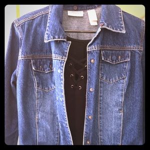 🍁Jean Jacket🍁 Liz Claiborne Size Small